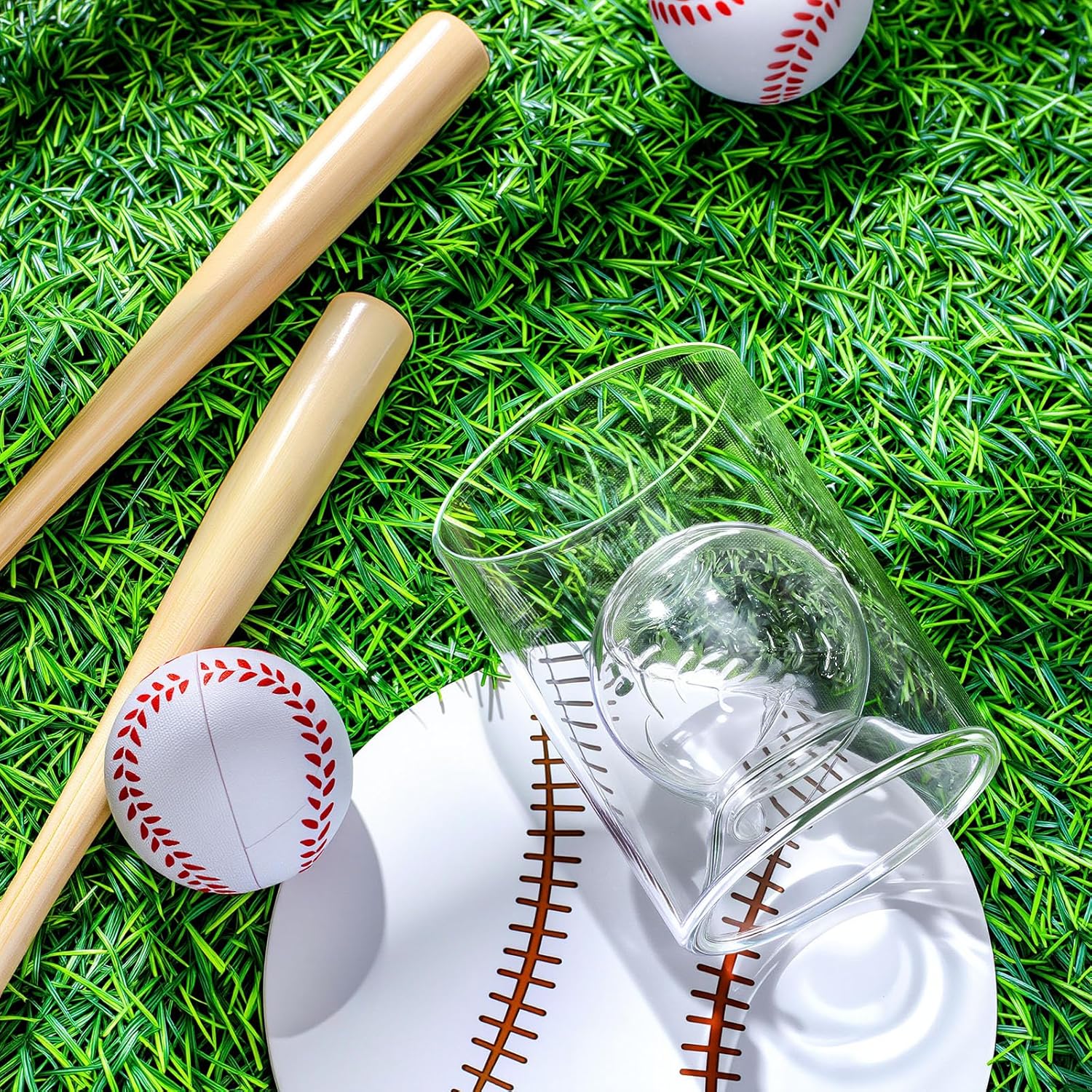 Hoolerry Set of 6 Baseball Coach Gifts 3.4/6.8 oz Baseball Shot Whiskey Glass Gifts for Men Dad Christmas Beer Drinking Glass for Lovers Sports Fans Party Drinking Whiskey Liquor Wine - Image 4