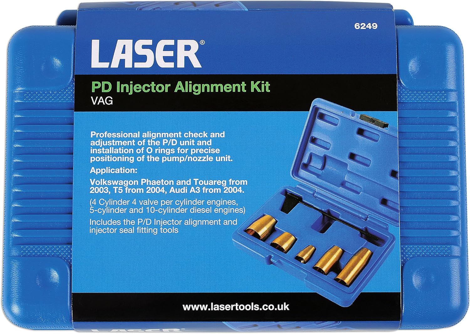 Laser 6249 PD Injector Alignment Kit - for VAG