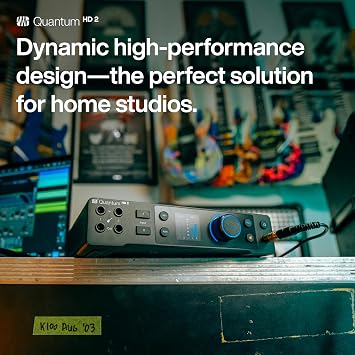 PreSonus Quantum HD 2 20x24, 32-bit / 192 kHz USB-C Audio Interface with Studio One Pro Software | 32-bit/192kHz USB-C audio interface with Fender Studio Pro software