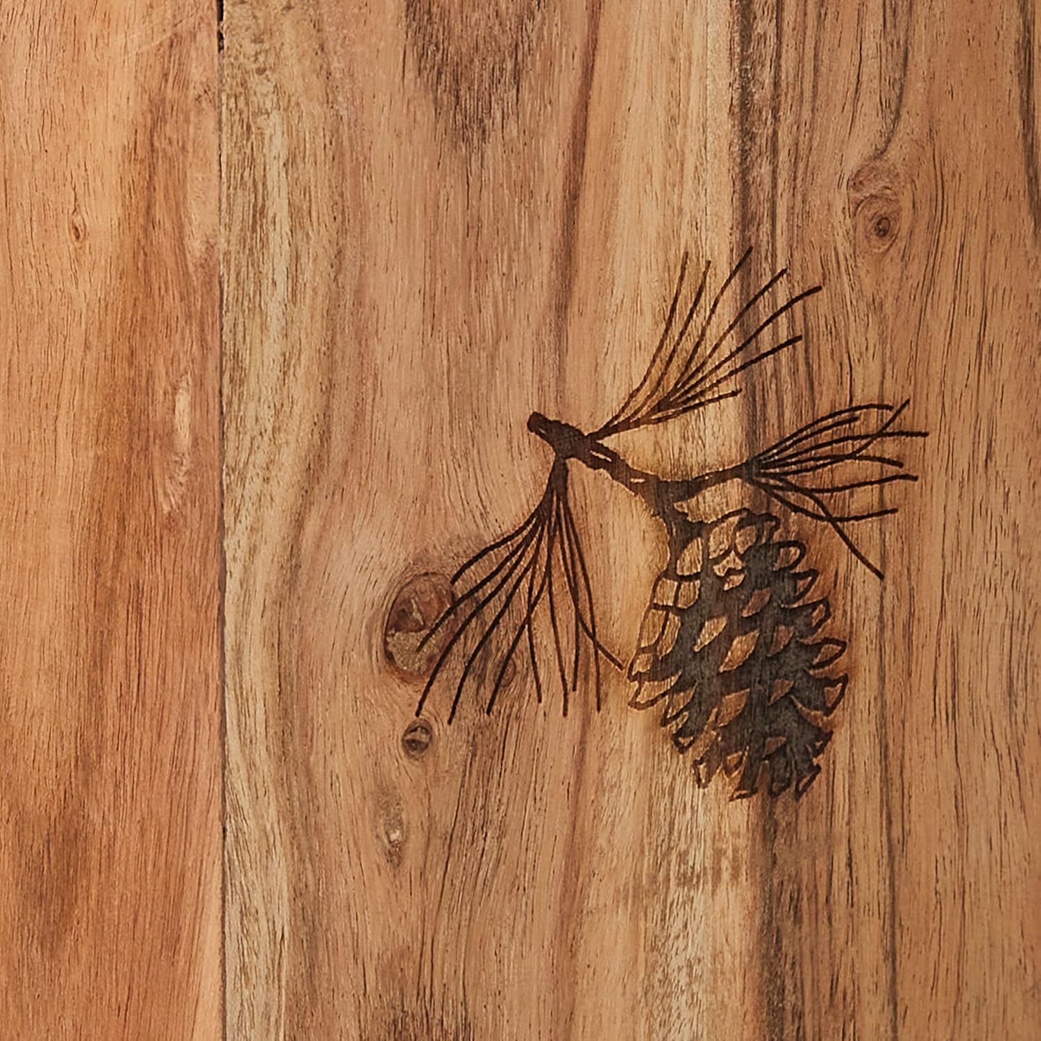 Park Designs Rustic Wood Canister - Small