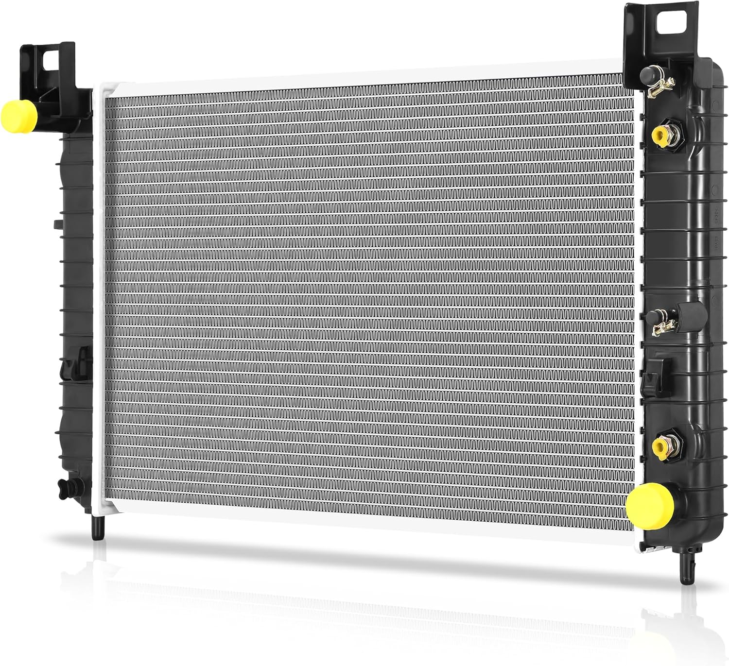 AUTOSAVER88 28'' Core Radiator Compatible with Chevy Silverado Sierra Suburban Tahoe GMC Yukon 4.3L 4.8L 5.3L 6.0L V6 V8 W/TOC W/T EOC