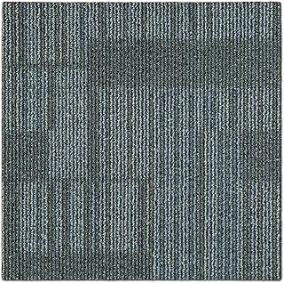 Floordirekt- Teppichfliesen- selbstliegend- |- 1 Stück- |- Fliesen- Teppiche- je- 50x50- cm- robuster- Teppichboden- Bodenfliesen-rutschhemmendem (LINZ- GRAU-BEIGE, 1 Stück- a- 50x50)