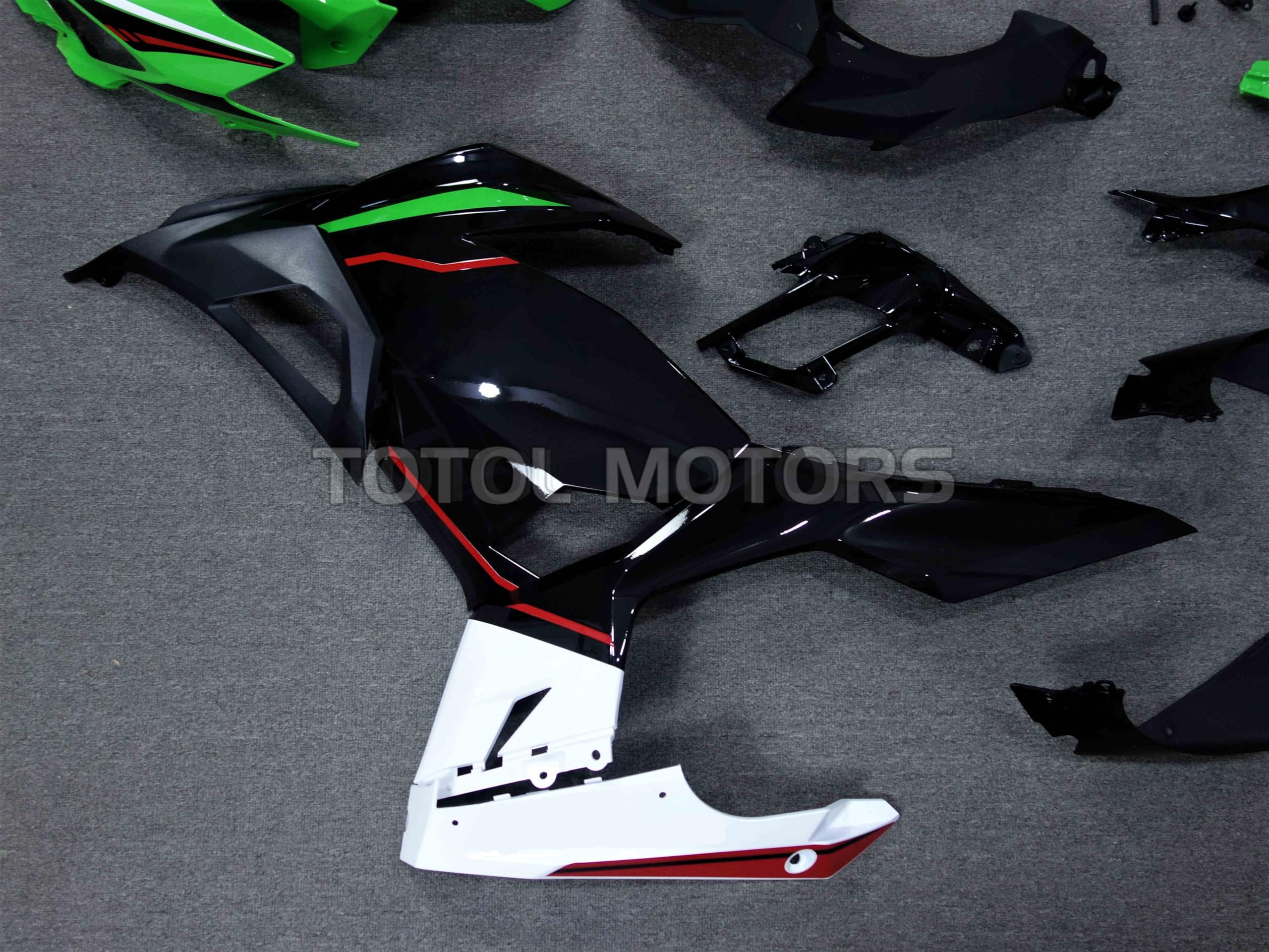 Amazon | ABSプラスチックカウリング付きシートカウル オートバイ