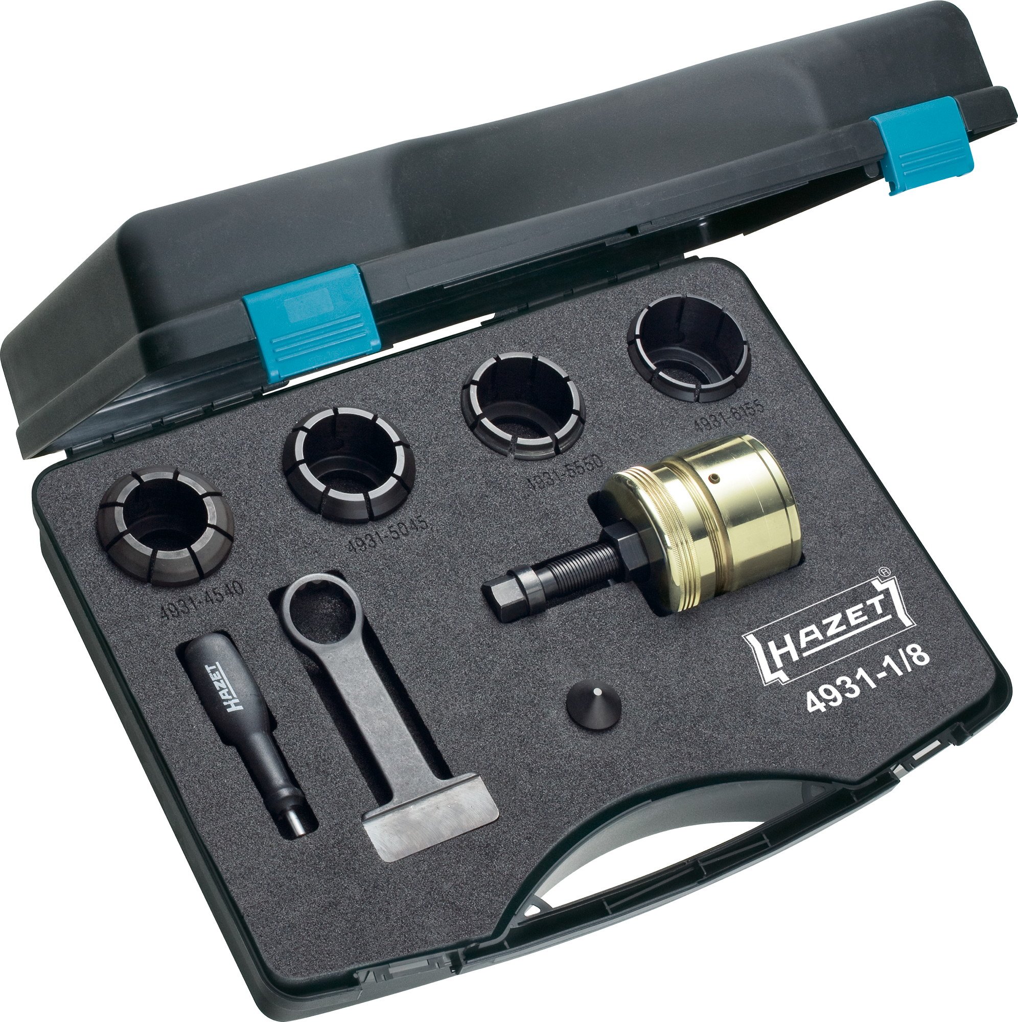 Hazet Bearing Inner Ring Puller Set, Number of Tools: 8, 1 Piece 