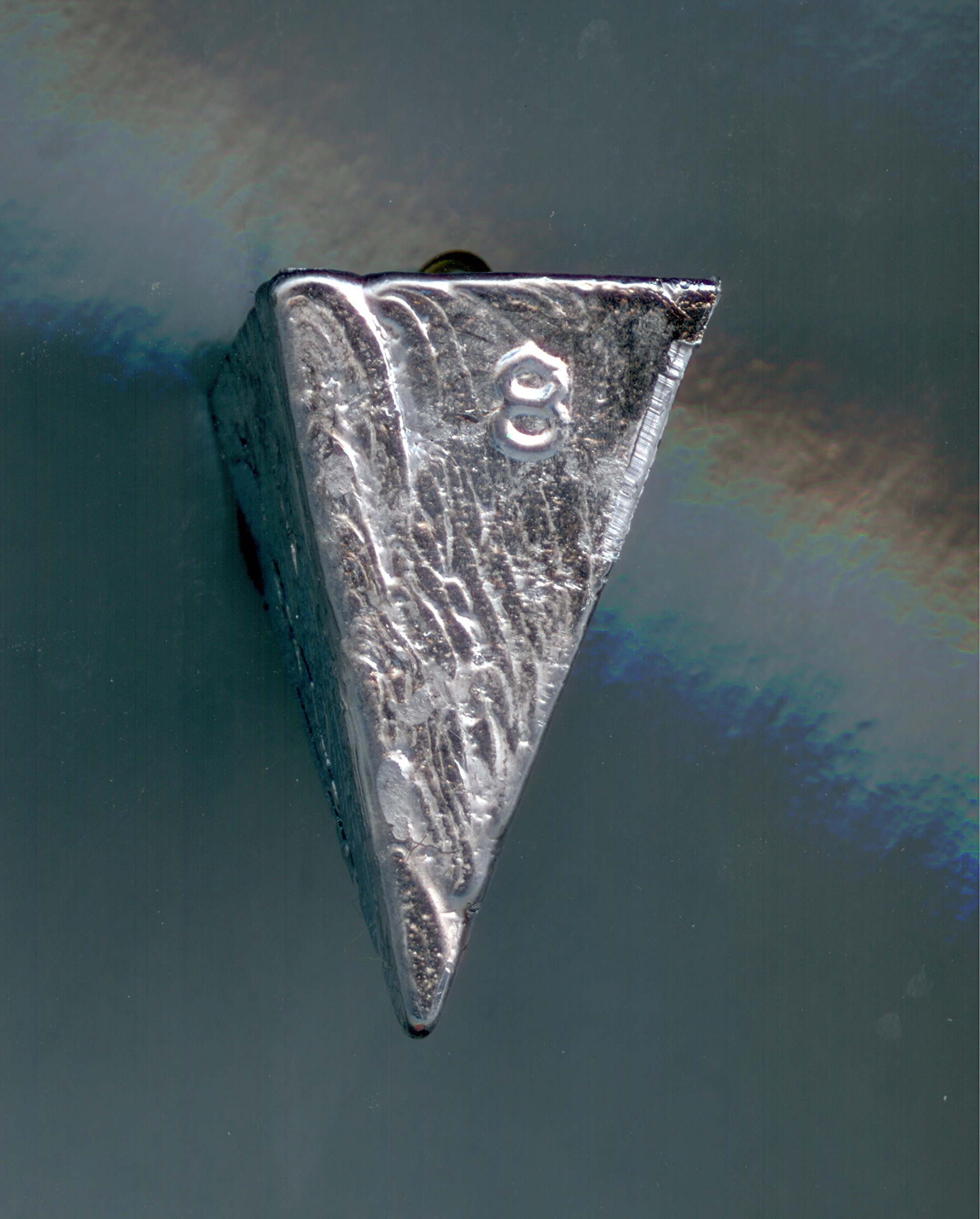 S & J's TACKLE BOX 8 OZ Pyramid Sinker, 10 PER Pack