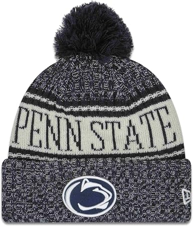 Knit Beanie Winter Hat Blue 