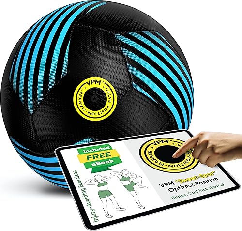 Miniatura 2 de Balón de fútbol Millenti tamaño 5  Reverse Bend-It  Balón de fútbol con alta visibilidad, fácil de rastrear  Balones de fútbol oficial con unión