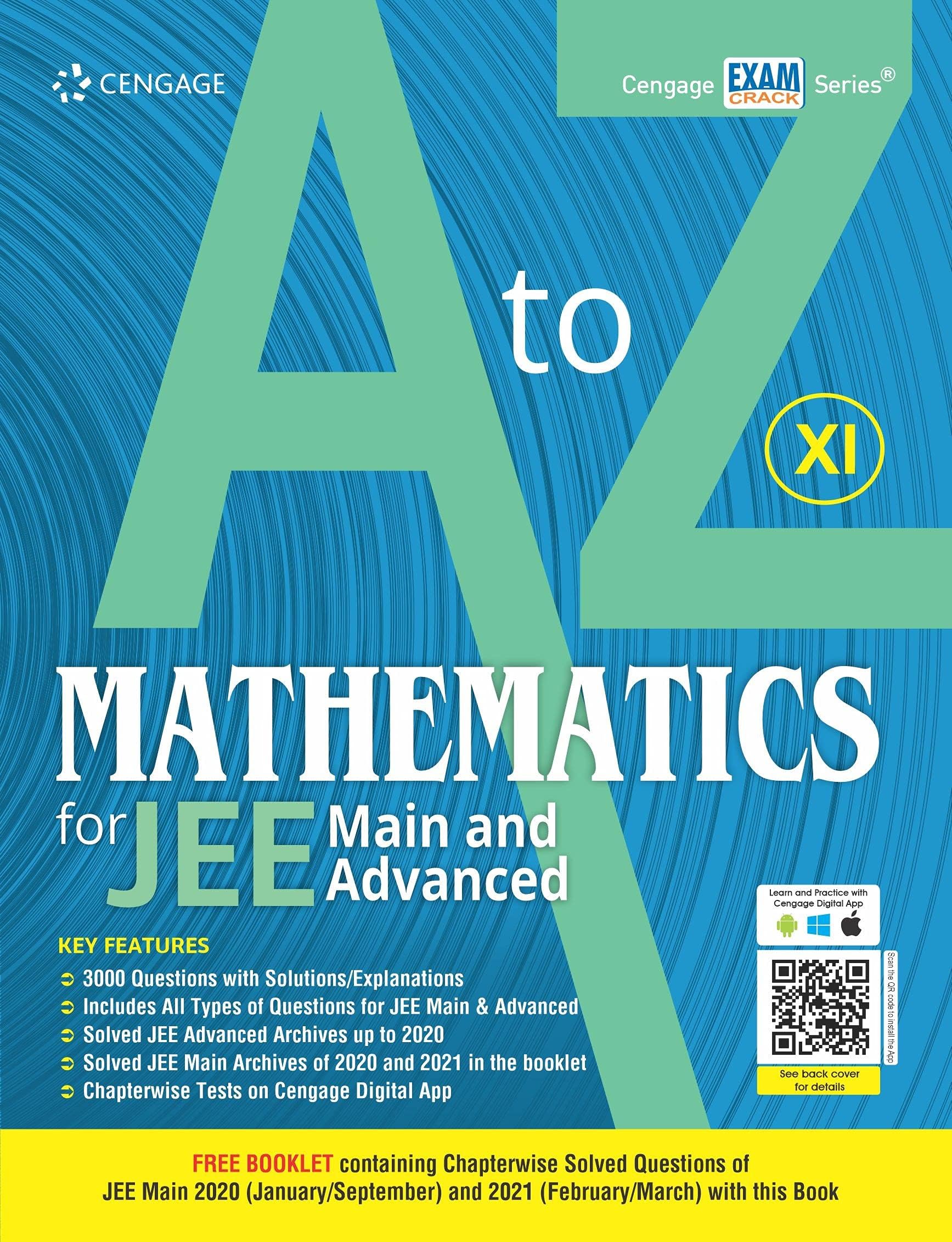OLD EDITION A to Z Mathematics for JEE Main and Advanced: Class XI