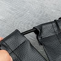 Vista 8 de Funda universal para repuesto de llanta Moonet, accesorios globales, 17 pulgadas, Negro