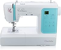 Vista 1 de Eversewn Charlotte máquina de coser de 70 puntadas, computarizada