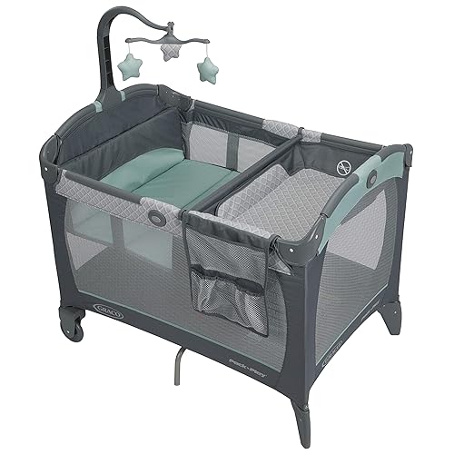 Miniatura 5 de Graco Pack n Play Playard Corralito para bebé Change n Carry con cambiador portátil Manor, Ripley