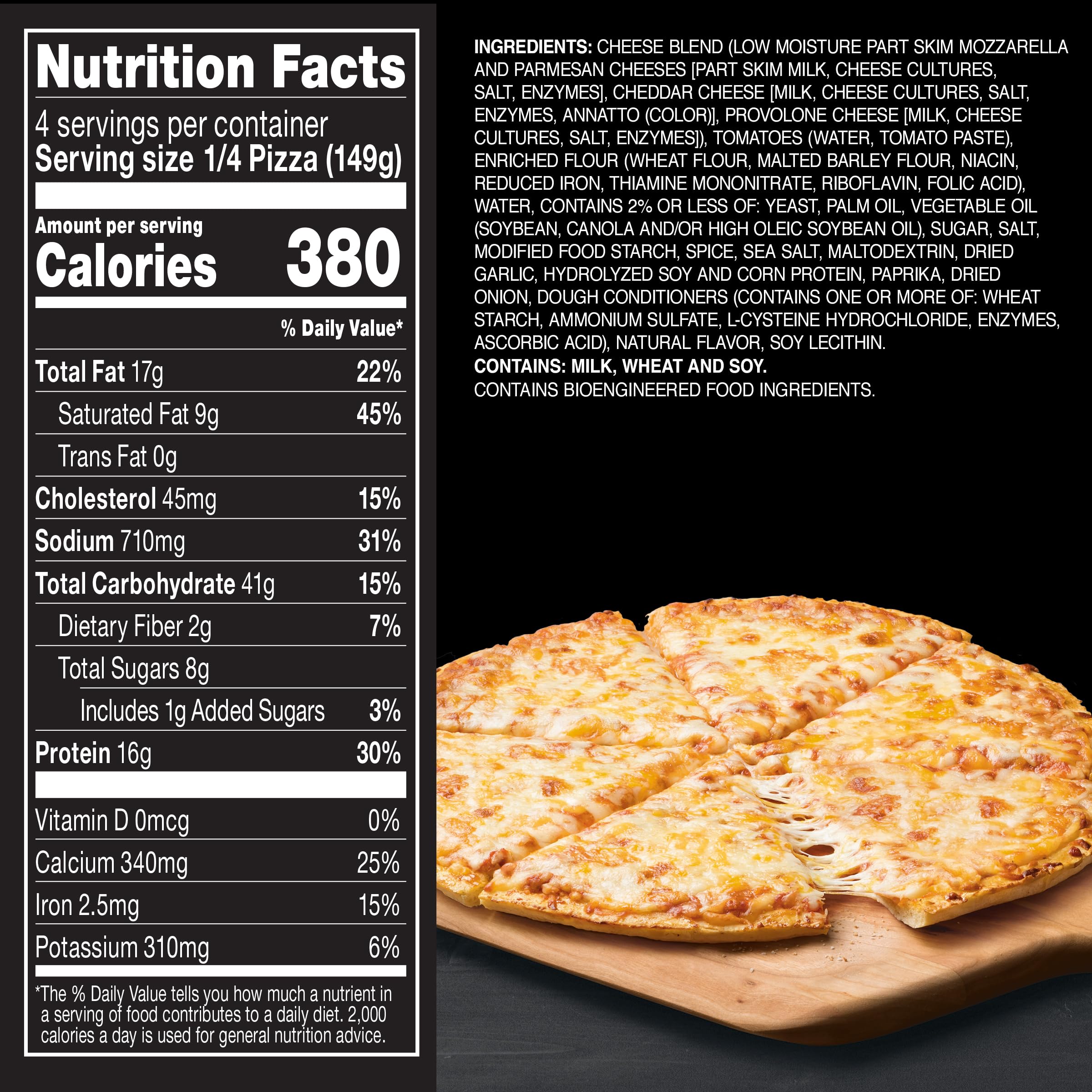 Red Baron Classic Four Cheese Pizza Frozen 21 06 Oz — view 11