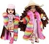 Bratz Pride Month Special Edition Designer Dolls by JimmyPaul - Roxxi & Nevra - 2 Fashion Dolls Outfits Posters Accessories Doll Stand & More - Fully Movable - Collectable for Children from 3 Years