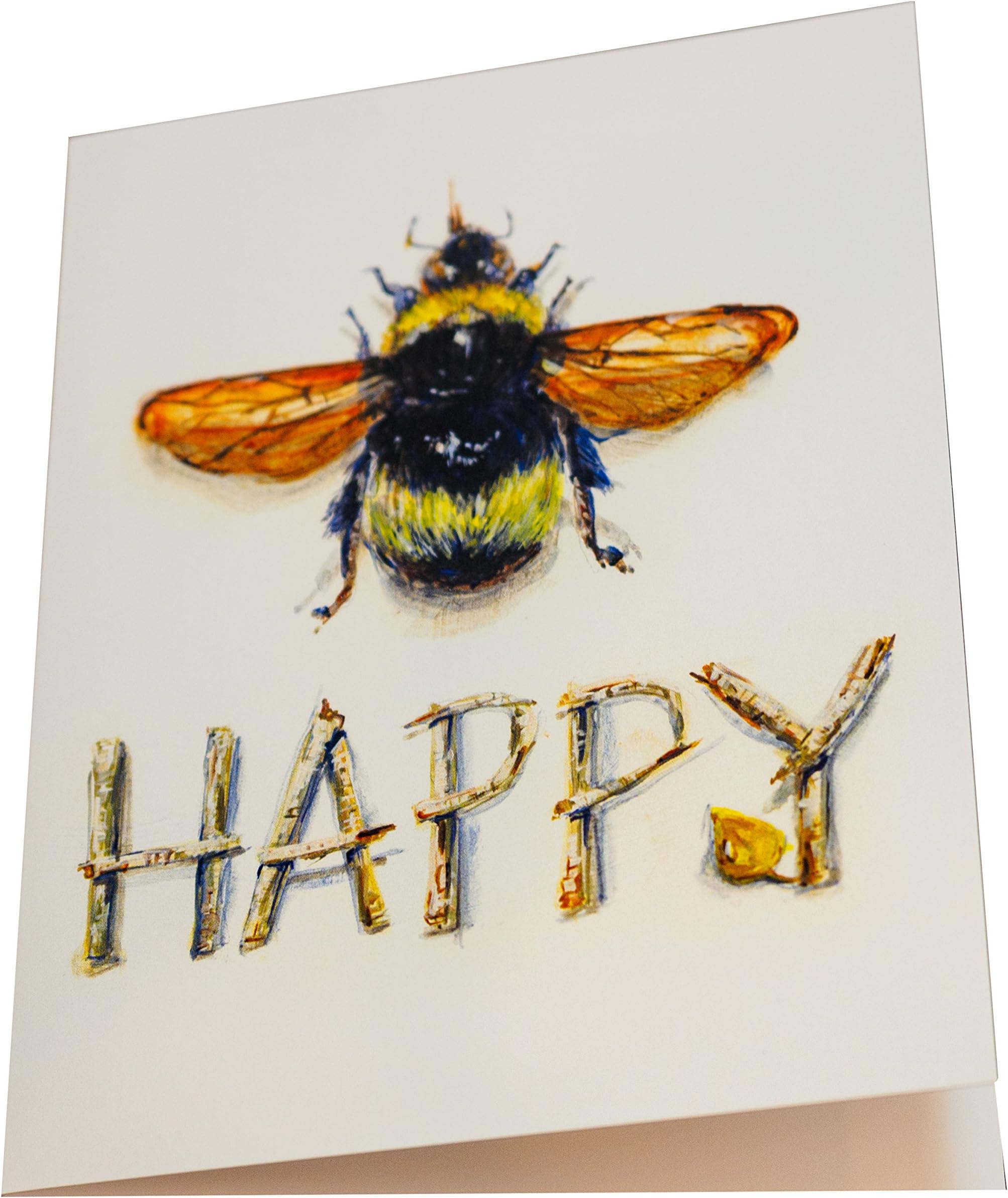 Pamela Gillette Blank Note/Greeting Cards, Pack of 5 (Bee Happy)