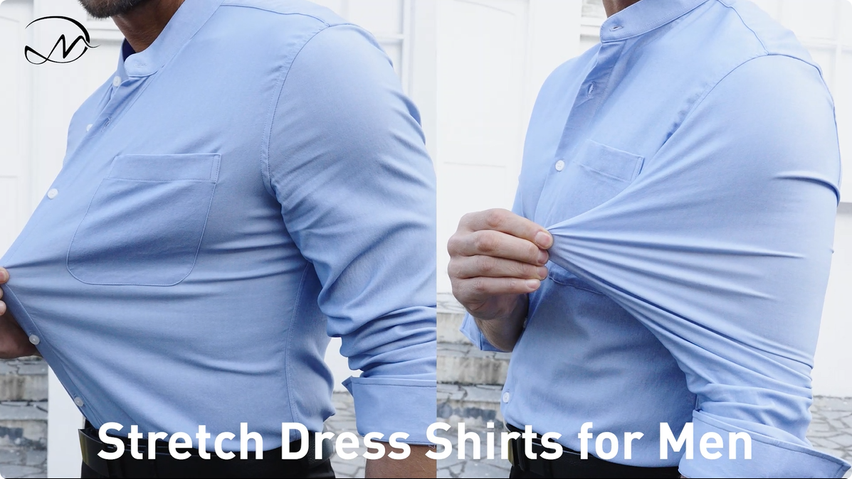 collarless dress shirt men's wearhouse Why a Collarless Shirt Is the Look of the Summer