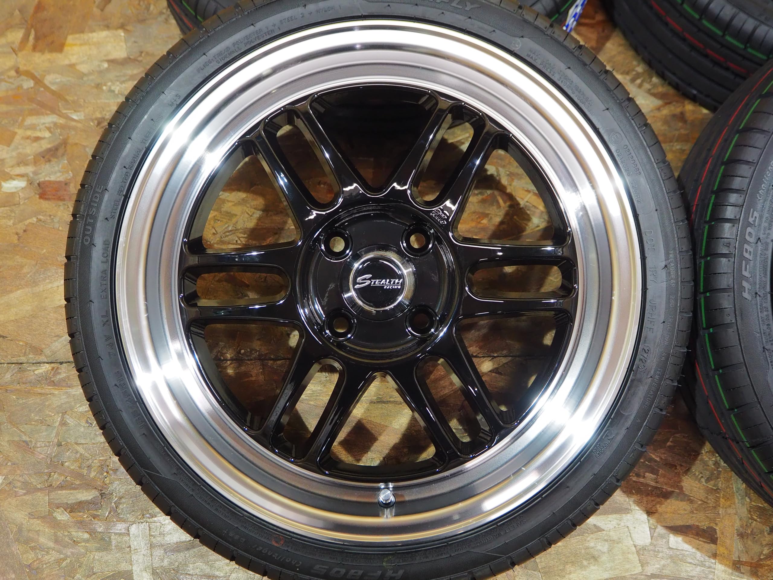 Amazon | 165/45R16 5.5J+43 4H100 タイヤホイールセット 1台分