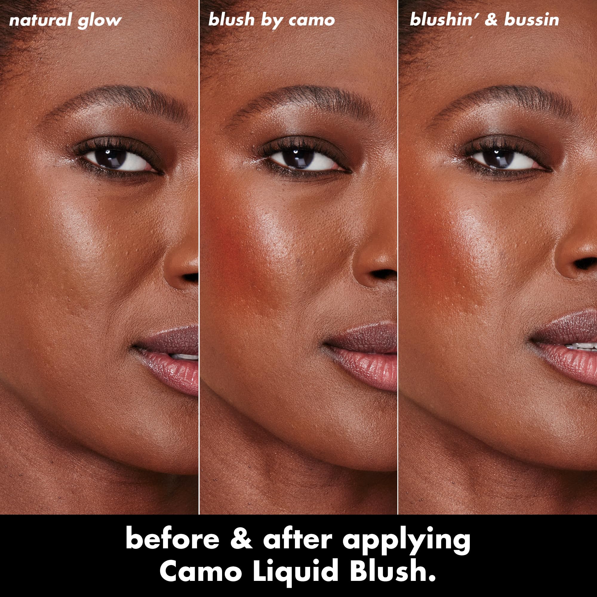 e.l.f. Camo Liquid Blush, Long-Lasting Liquid Blush For High-Pigment Colour, Creates A Soft, Dewy Finish, Vegan & Cruelty-Free, Suave Mauve 4