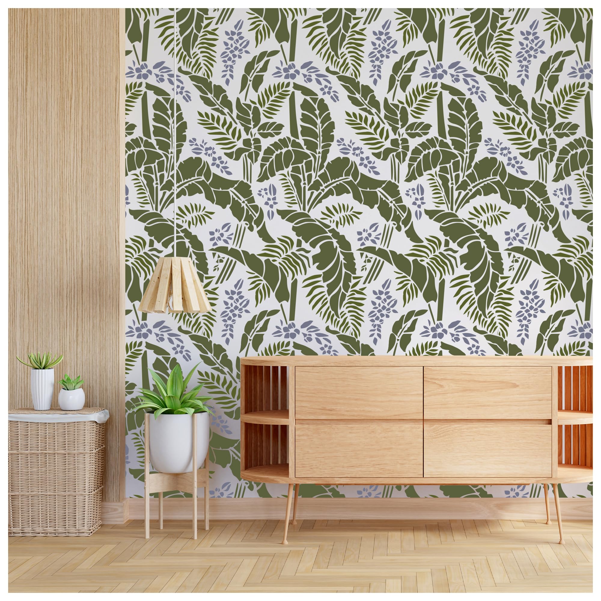 Kayra Decor Latest Papua Palm Tree Wall Stencils for Wall Painting - Pack of 1, Sheet Size 24 x 36 inch/Design for Wall Painting 22 x 34 inch - Large (B0C7173DS5) Amazon Price History, Amazon Price Tracker