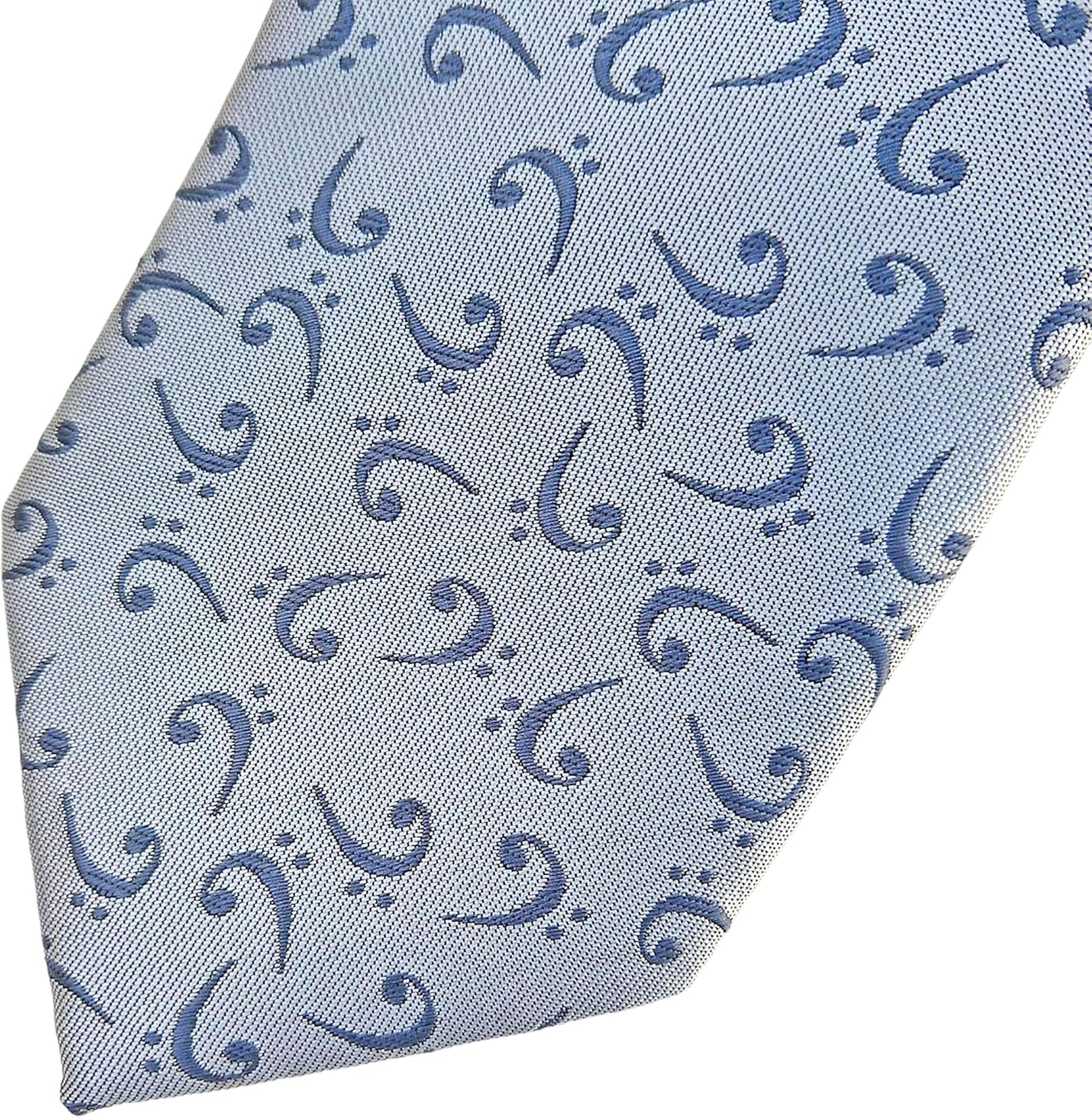 Men's Bass Clef Necktie - Bassist Gift - Bass player, Bassplayer, Musician Gift - Bassist neck tie, Music Gifts for him, Orchestra Tie, Symphony Ties, Conductor