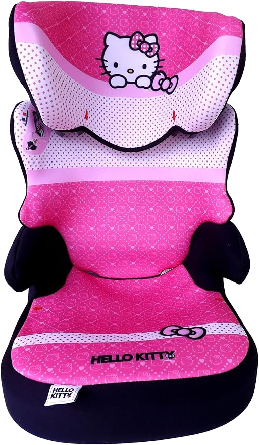 Disney Hello Kitty Befix Car Seat 15 36 Kg Child Car Seat Group Ii Iii Baby Seat New In Original Box Adac Free Sticker Amazon Co Uk Baby Products
