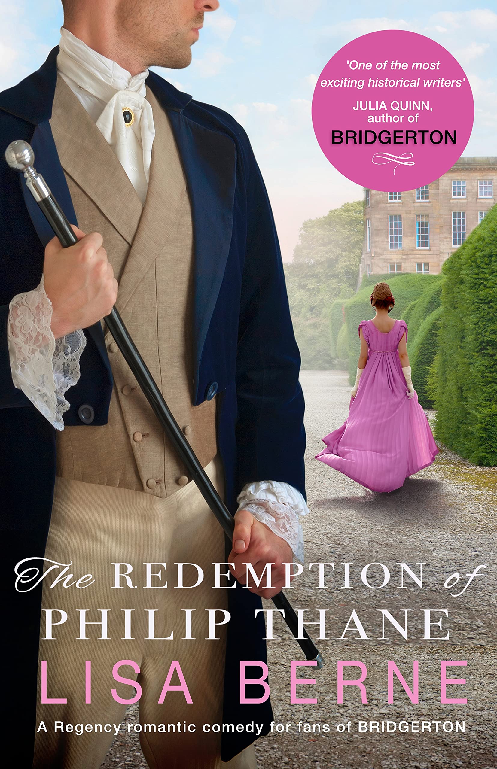 Lisa Berne The Redemption of Philip Thane Romance Novel Paperback