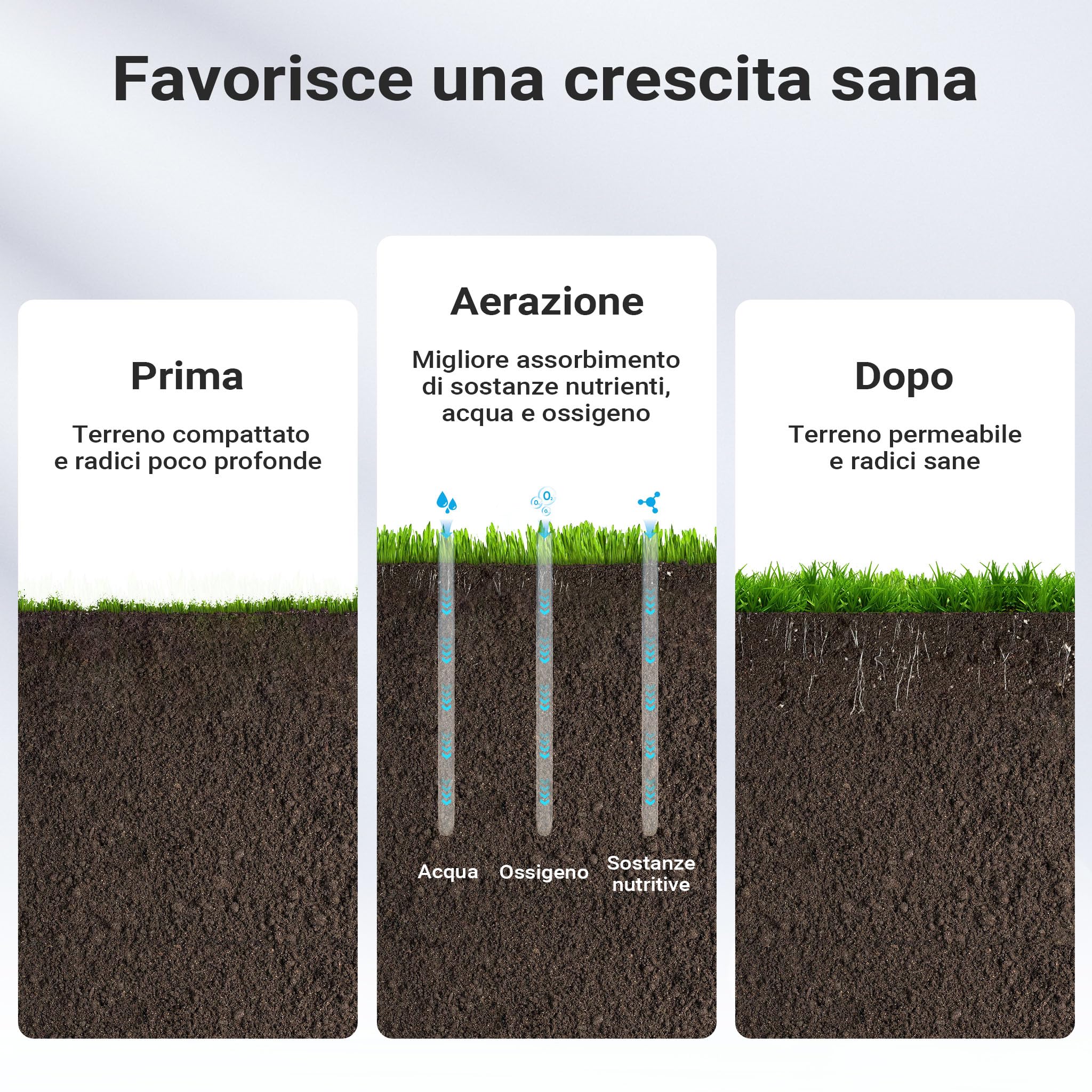 Wiltec Arieggiatore prato a dischi, 44 x 20,3 x 100 cm cm manuale, con ripiano porta pesi, Aeratore prato giardino