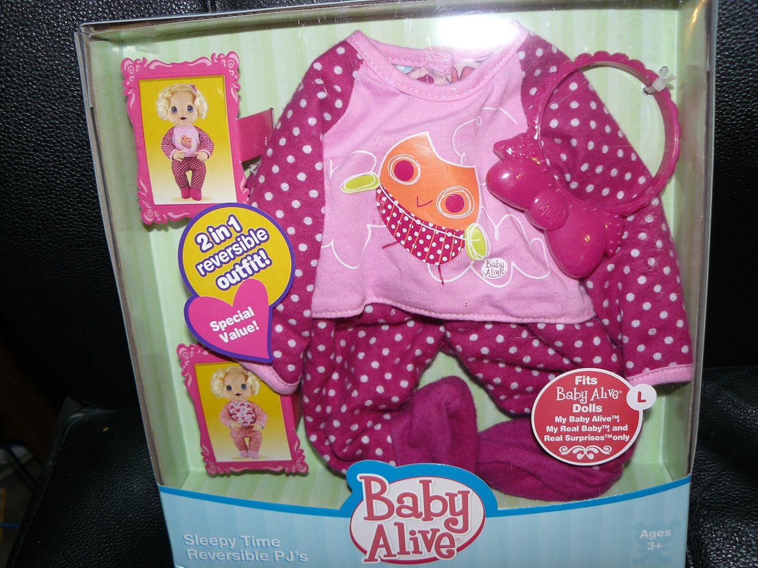 Baby Alive Sleepy Time Reversible 2in1 PJ's Pajamas