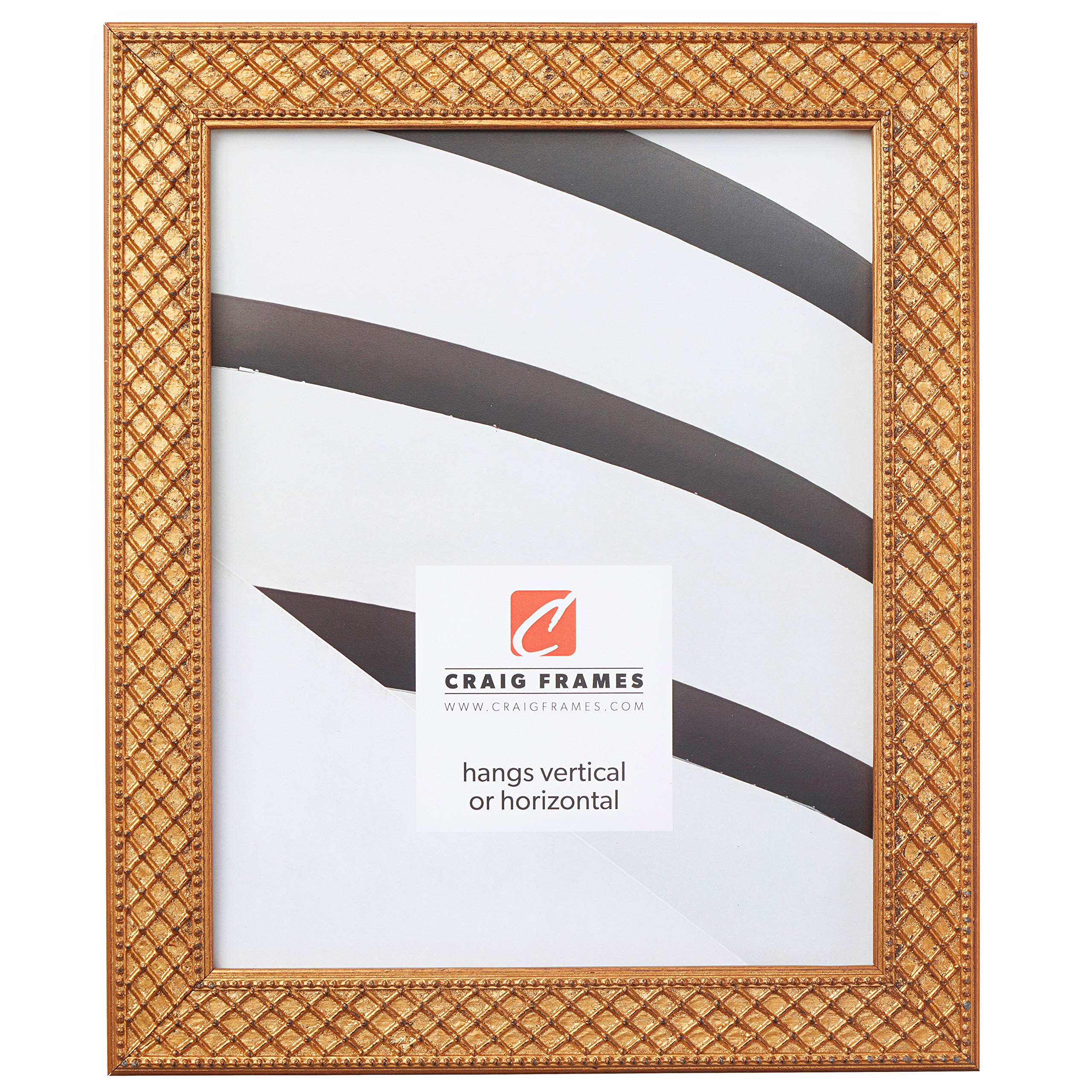 特大 Lenox フォトフレーム Amazon.co.jp: Craig Frames Lenox アンティークゴールド 無垢材 写真