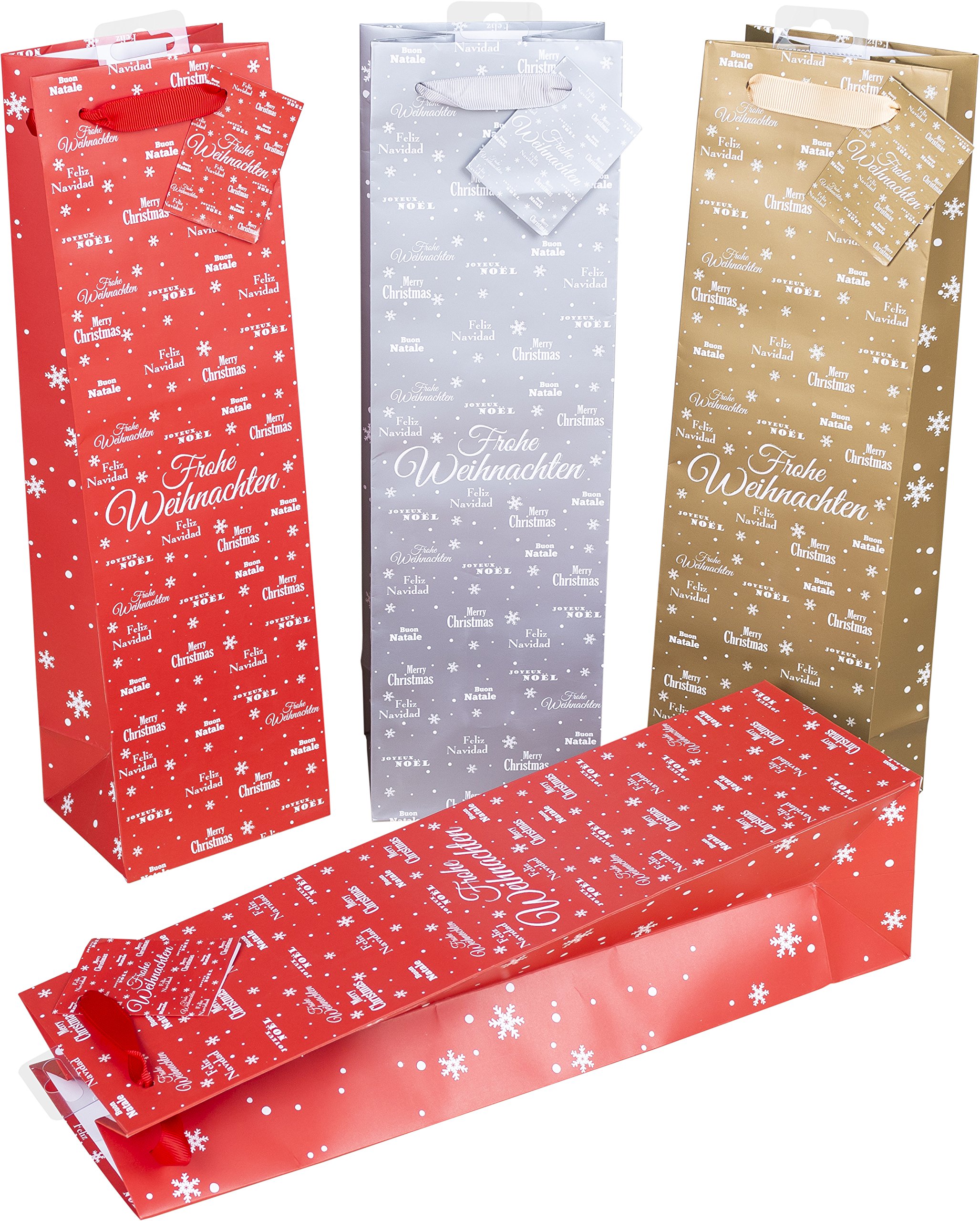 Xl Lot De 5 Boîtes Cadeau Comprenant 4 Rouleaux De Papier Cadeau, 4 Sacs Cadeaux, 4 Sacs Cadeaux, 4 Rubans Cadeaux, 12 Chouettes Et 24 Mini Rubans Adhésifs