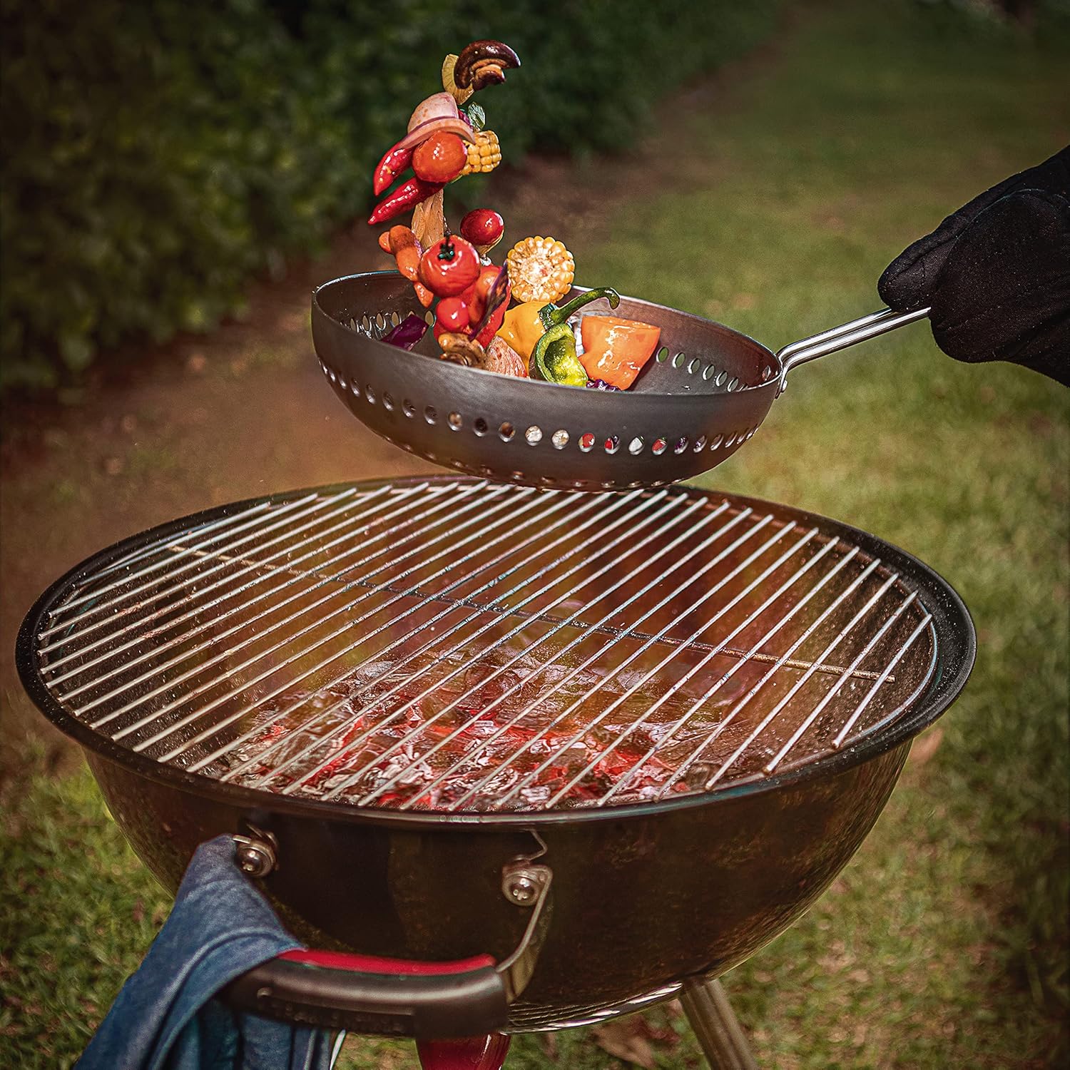 Tramontina Al Anodized Wok Grill Pan Pan
