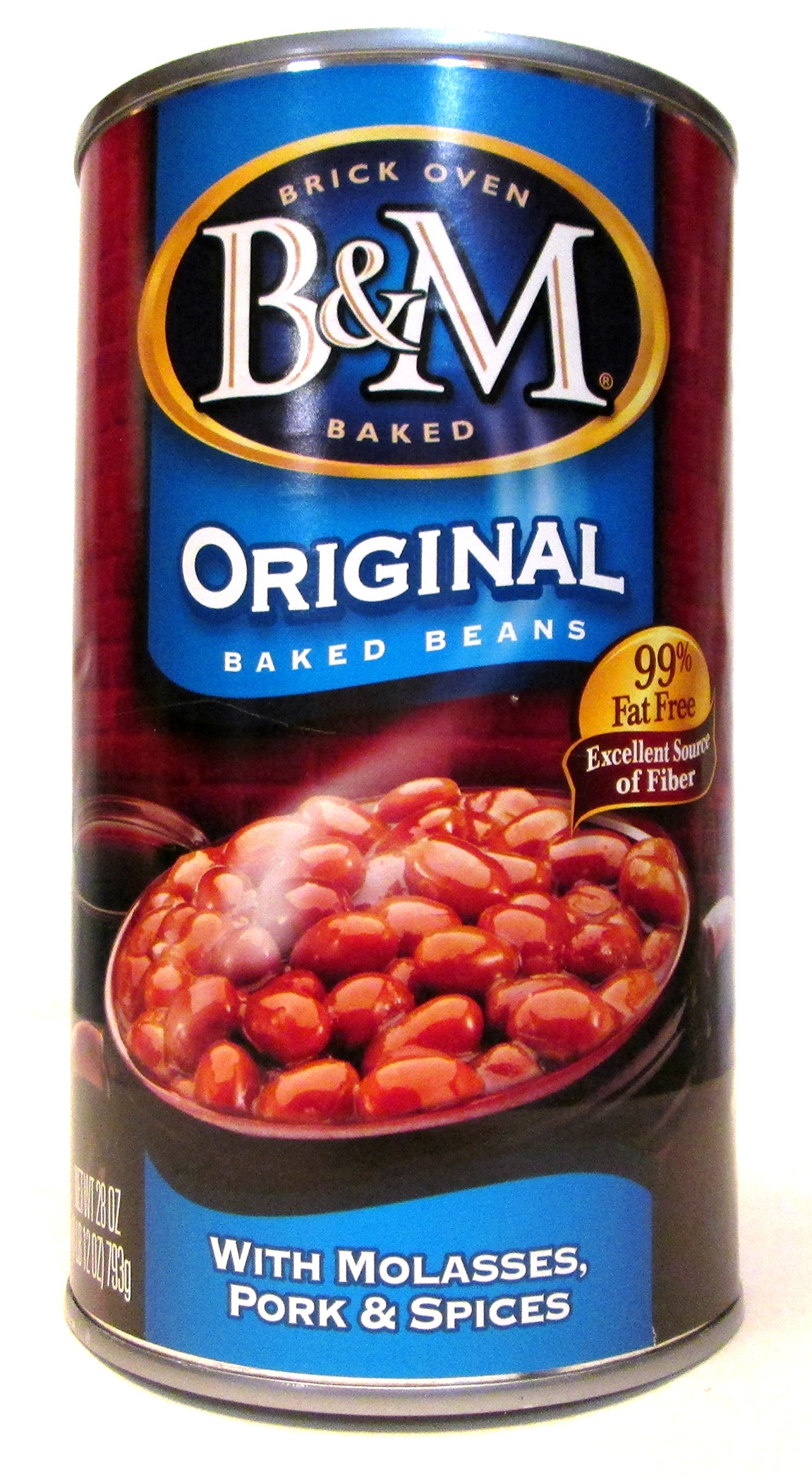 Buy B&M Original Baked Beans with Molasses, Pork & Spices (2 Pack) 28