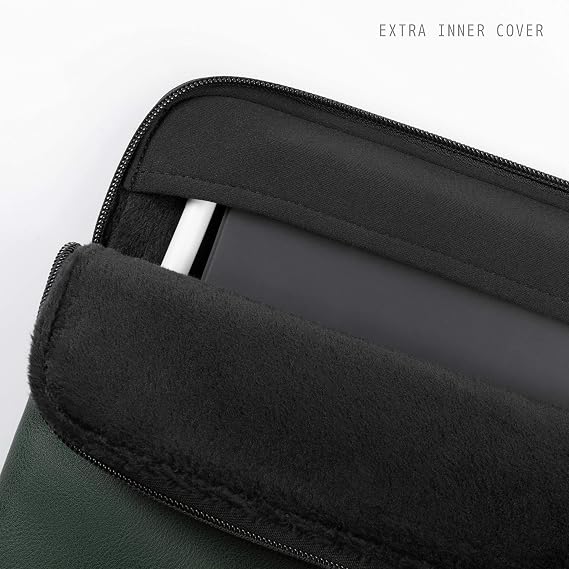Comfyable Tablet Case iPad Pro 11 Inch M4 M2 4. / 3. Generation 2022/2021 / iPad Air 11 M2 2024 2022 and Compatible Pen Holder with Smart/Magic Keyboard-PU Leather Bag Waterproof Slim Case - Green