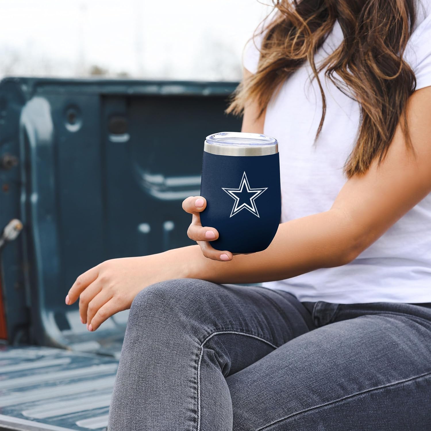FOCO NFL unisex-adult NFL Team Logo Insulated Travel Mug 12oz Mini Tumbler