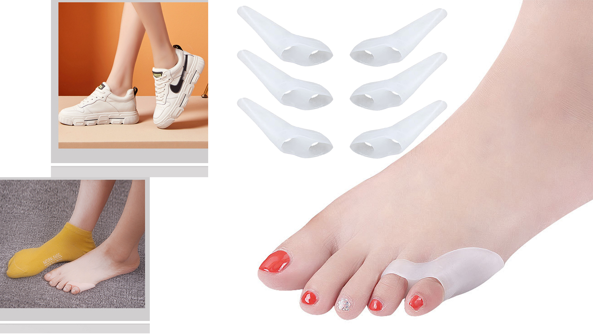 一本多い足の小指 木原産業 内反小趾 サポーター 日本製 小指 痛い 171内反小趾楽