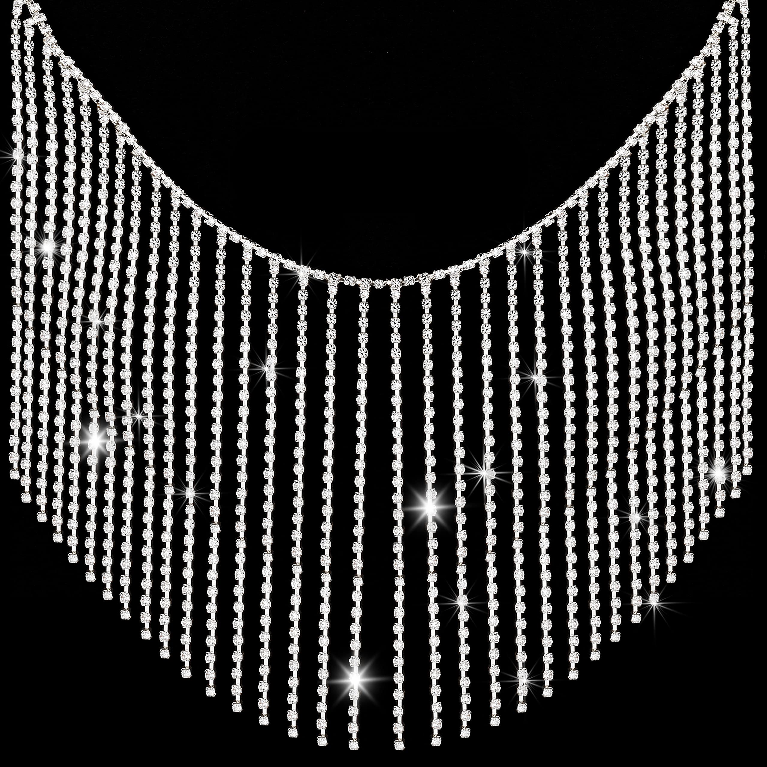 Bandes de bordure à franges en strass Coucoland réparer et sublimer un vêtement terne 0,9 m