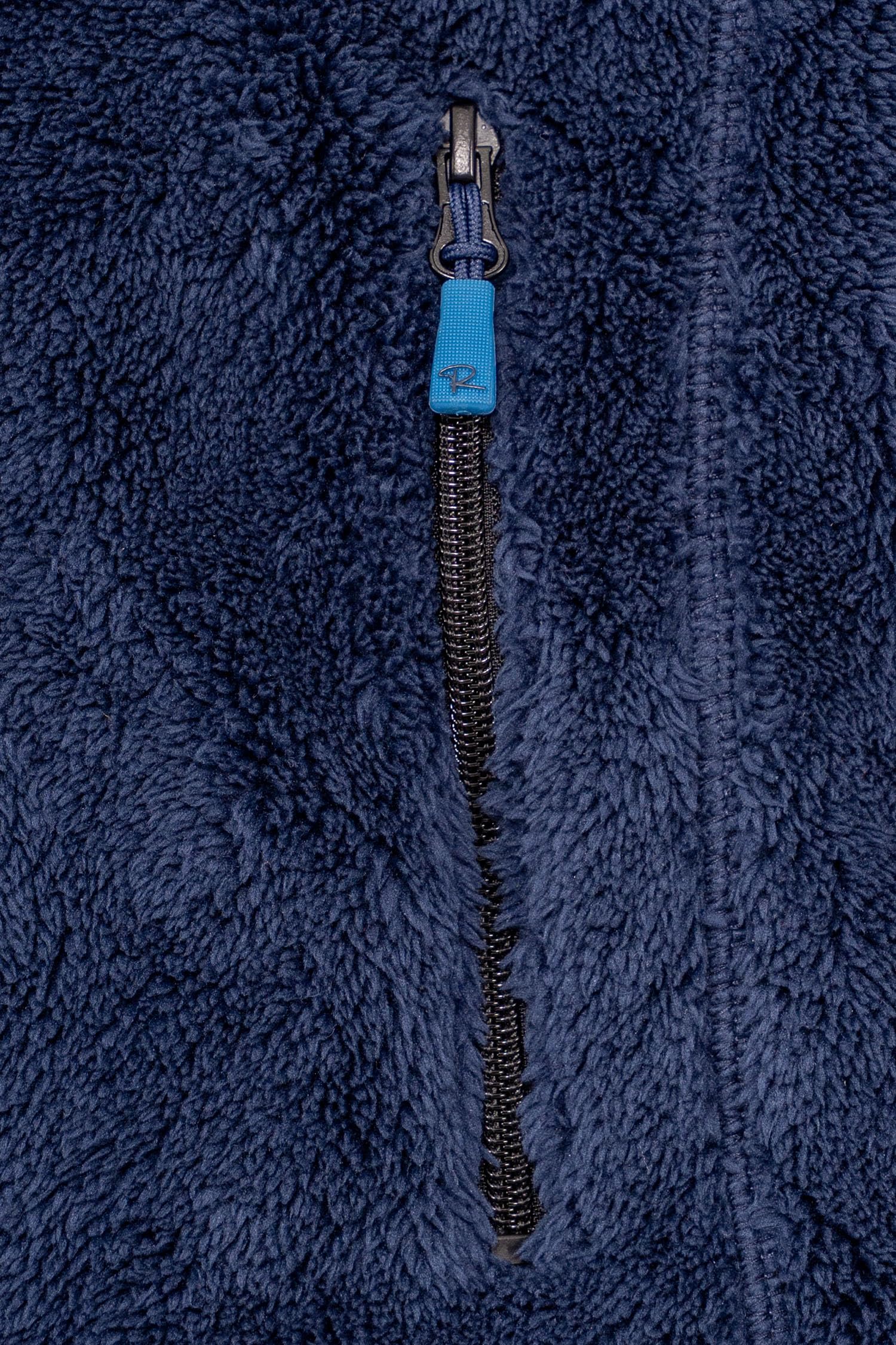 Reichstadt Damen Fleecejacke aus weichem Teddyfleece mit Stehkragen