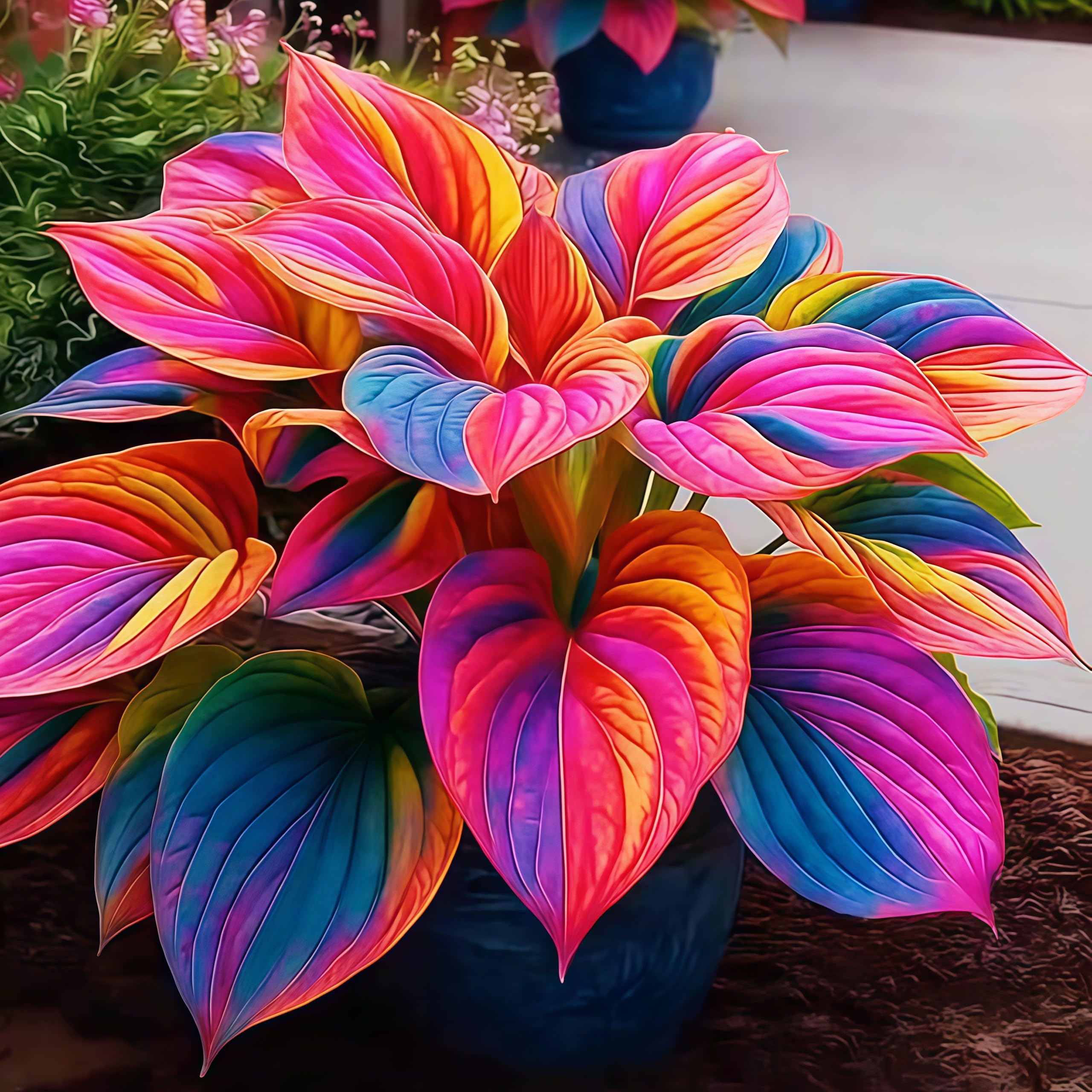 Hosta Perennial UK, Fragrant Flowers, Rare and Beautiful Hosta Bulbs in Bulk,Planting for Stunning Garden Displays-10 Bulbs-J — image 1