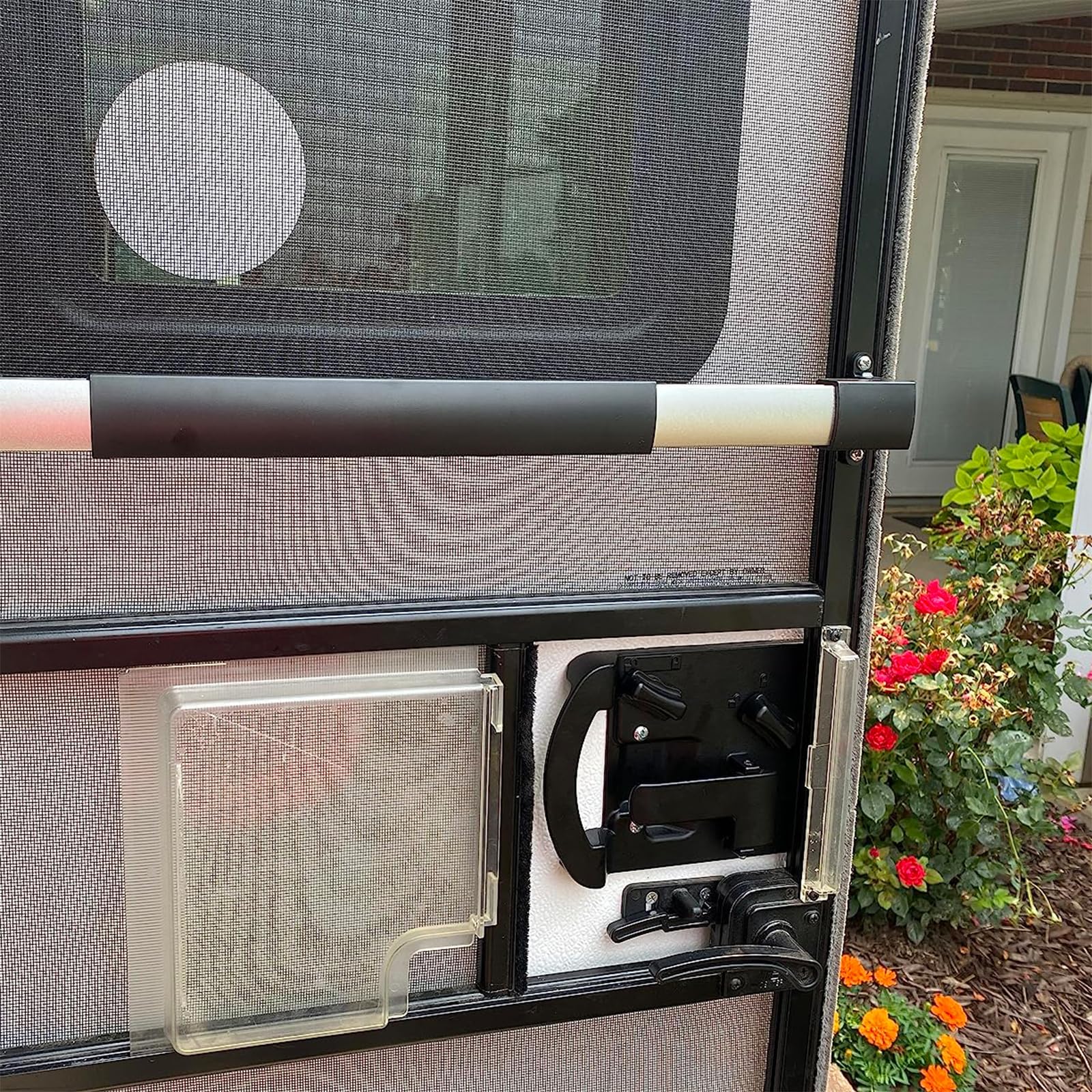 Screen Stopper Rv Screen Door Slide Dexter & Stopper - Clear Plexiglass Left Hand ...