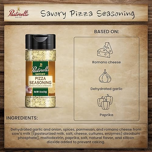 Miniatura 6 de Pastorelli Juego de regalo de pizza personal, incluye 5 cortezas de pizza de trigo integral de 7 pulgadas, 5 cortezas de pizza tradicionales de 7