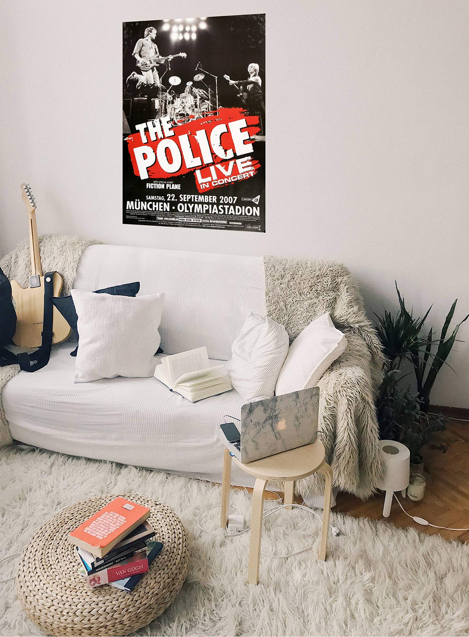 The Police - Certifiable, München 2007 » Konzertplakat/Premium Poster | Live Konzert Veranstaltung | DIN A1 «