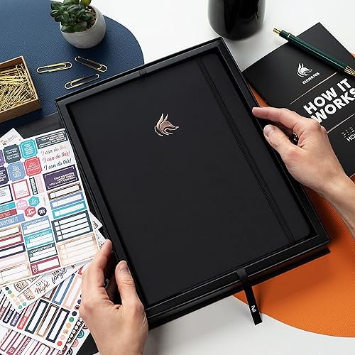 Miniatura 6 de Clever Fox Planificador Por Hora Pro Premium  Planificador De Horarios Sin Fecha Con Ranuras De Horario Diarias  Cuaderno Organizador Personal Para