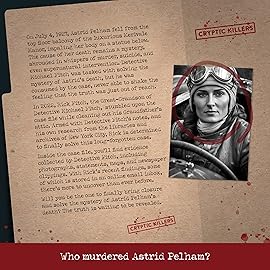 Unsolved murder mystery game - Cold Case Files Investigation - CRYPTIC KILLERS - Detective Evidence & Crime File - individuals, date nights & party games- Murder at Merivale Manor