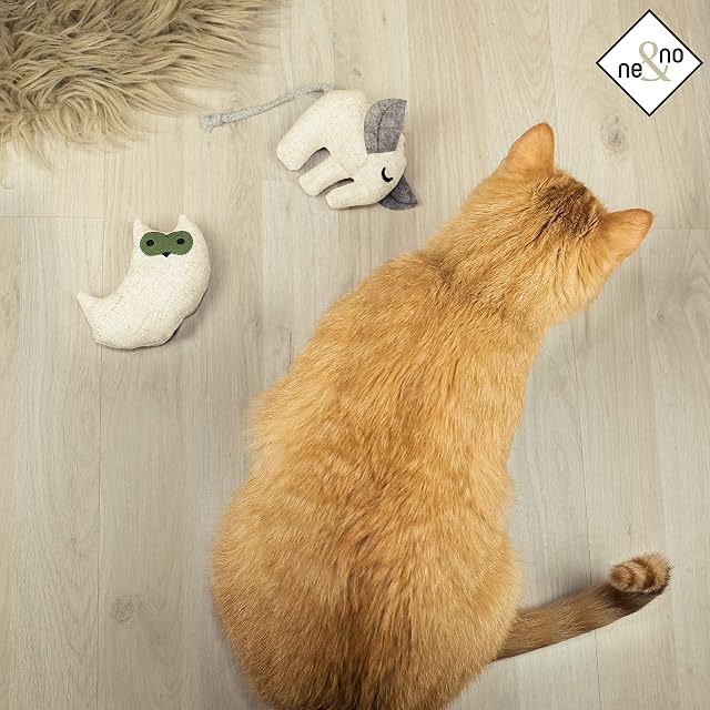 Foto 8 de 8 de Ne&no® 18 Bolsas de Relleno de Menta para Gatos - 100% Natural en Calidad Premium - Herméticamente Cerradas