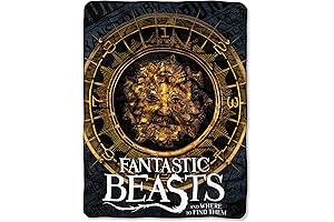 Fantastic Beasts "Many Faces" Plush Blanket: Enchanting Comfort for Magical Adventures
