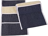 Vista 1 de DMI Almohadillas para brazos para silla de ruedas, bolsa para reposabrazos de silla de ruedas, denim, par de 2