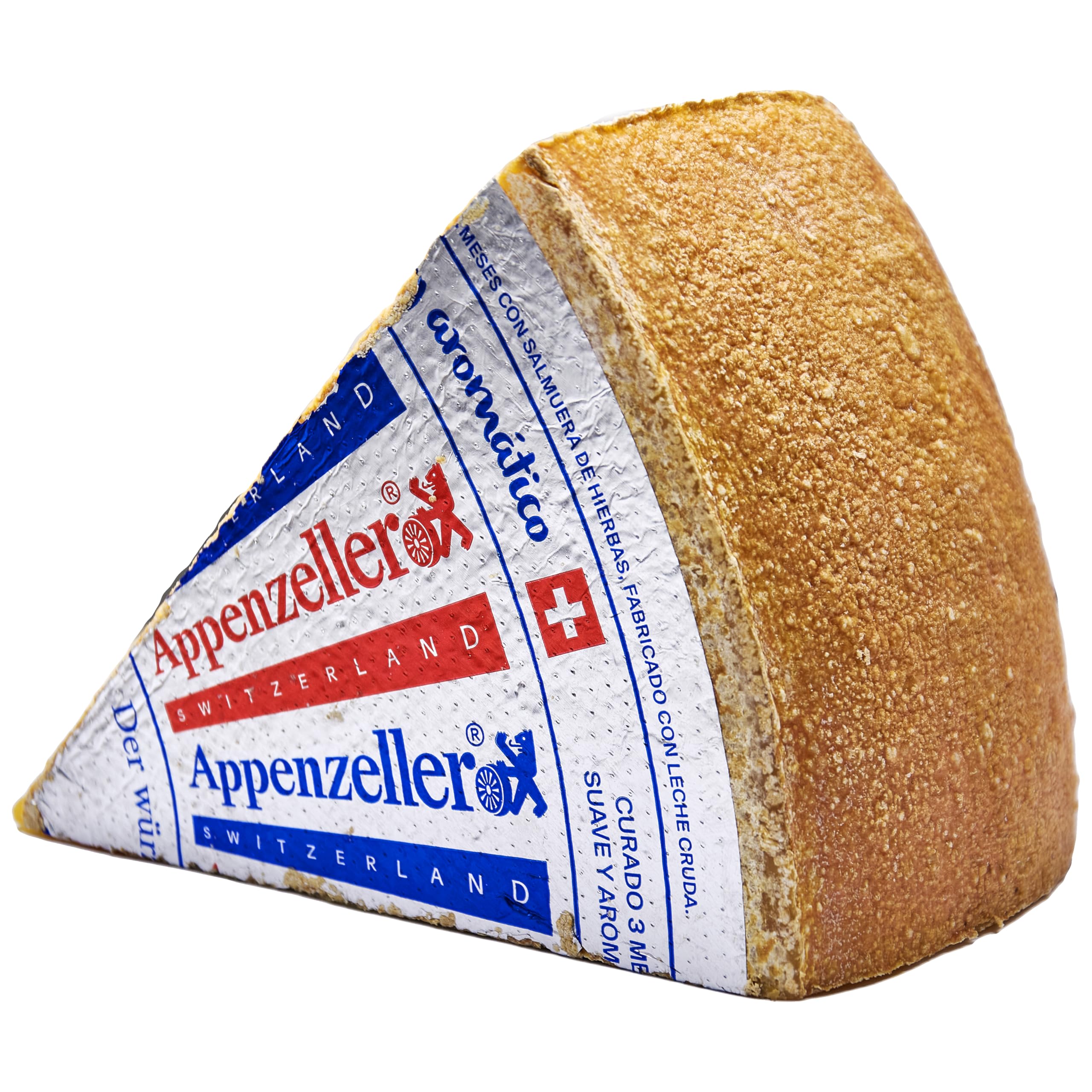 Käse Schweizer-Hartkäse Appenzeller AOC ca. 0,8 kg original Käse-Spezialität drei Monate mit Kräutersulz gepflegt natürlich würzig ohne künstliche Zusätze