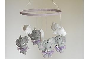 Elephant Crib Mobile - Soothing Sleep Companion for Little Ones