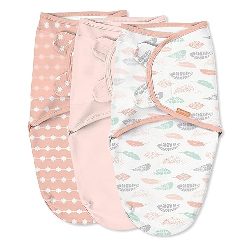 Miniatura 5 de by Ingenuity Pod - Size SmallMedium, 0-3 Months, 2-Pack (I Heart You) & by Ingenuity Original Swaddle - Size SmallMedium, 0-3 Months, 3-Pack (Coral