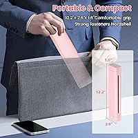 Vista 11 de Phomemo M08F - Impresoras portátiles inalámbricas para viajes, soporte de papel térmico de 8.5 x 11 pulgadas, impresora térmica Bluetooth compatible