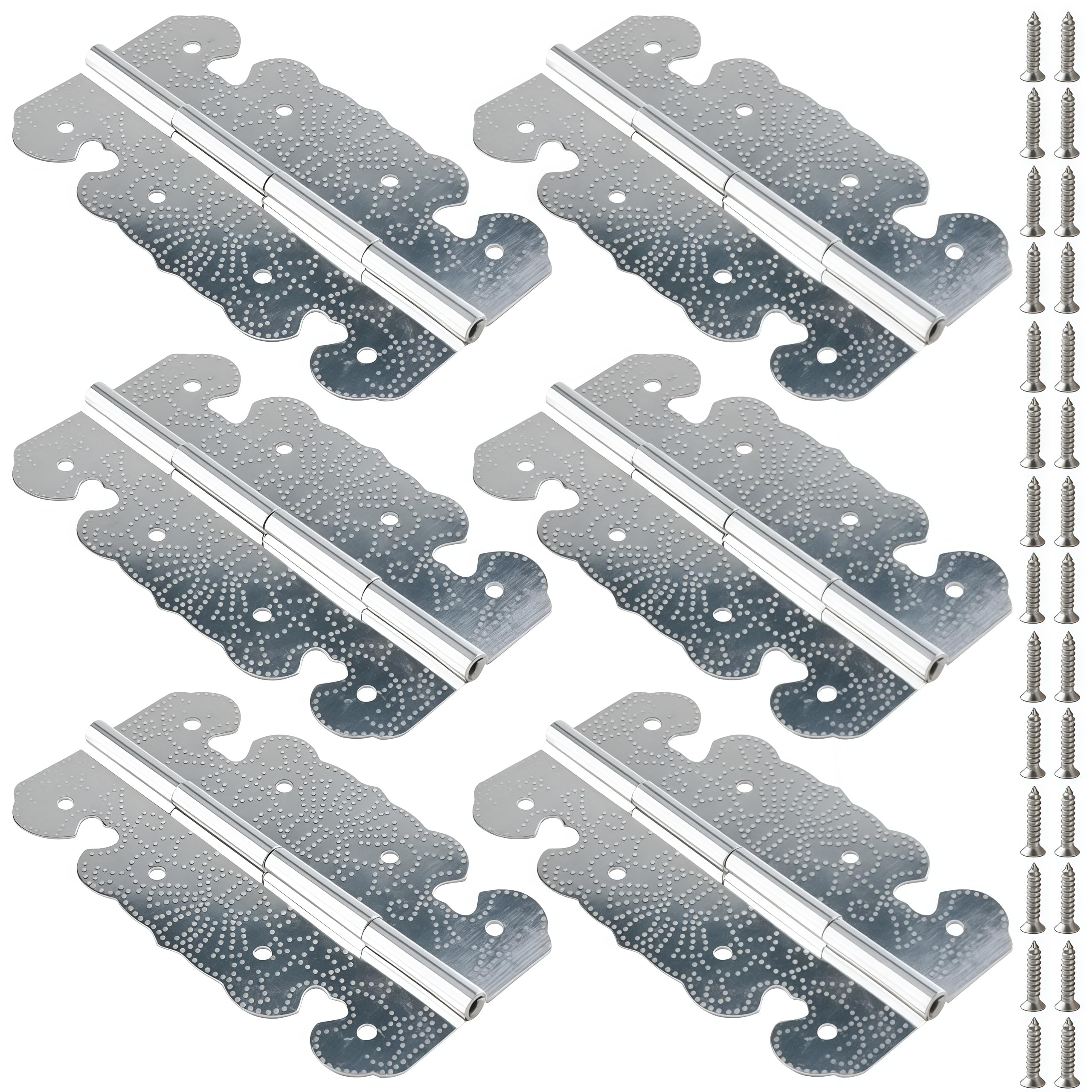Charnière à lacets robuste 67 mm en alliage d'aluminium bleu argenté de précision